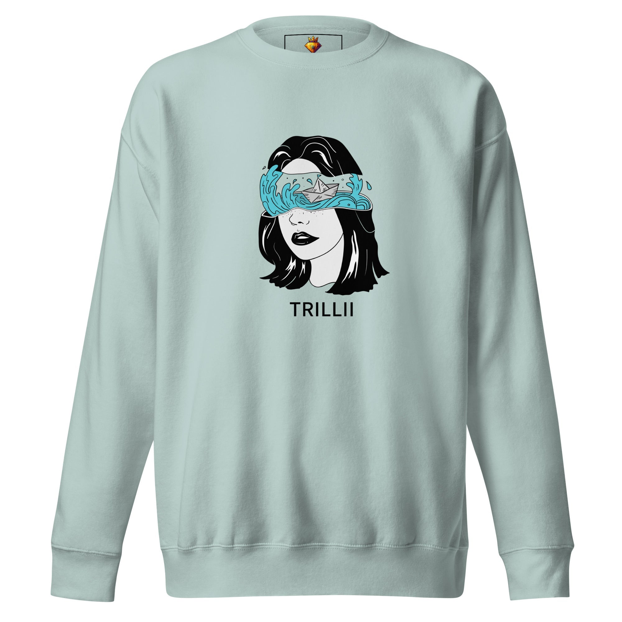Wavy (Unisex Premium Sweatshirt) - Trillii