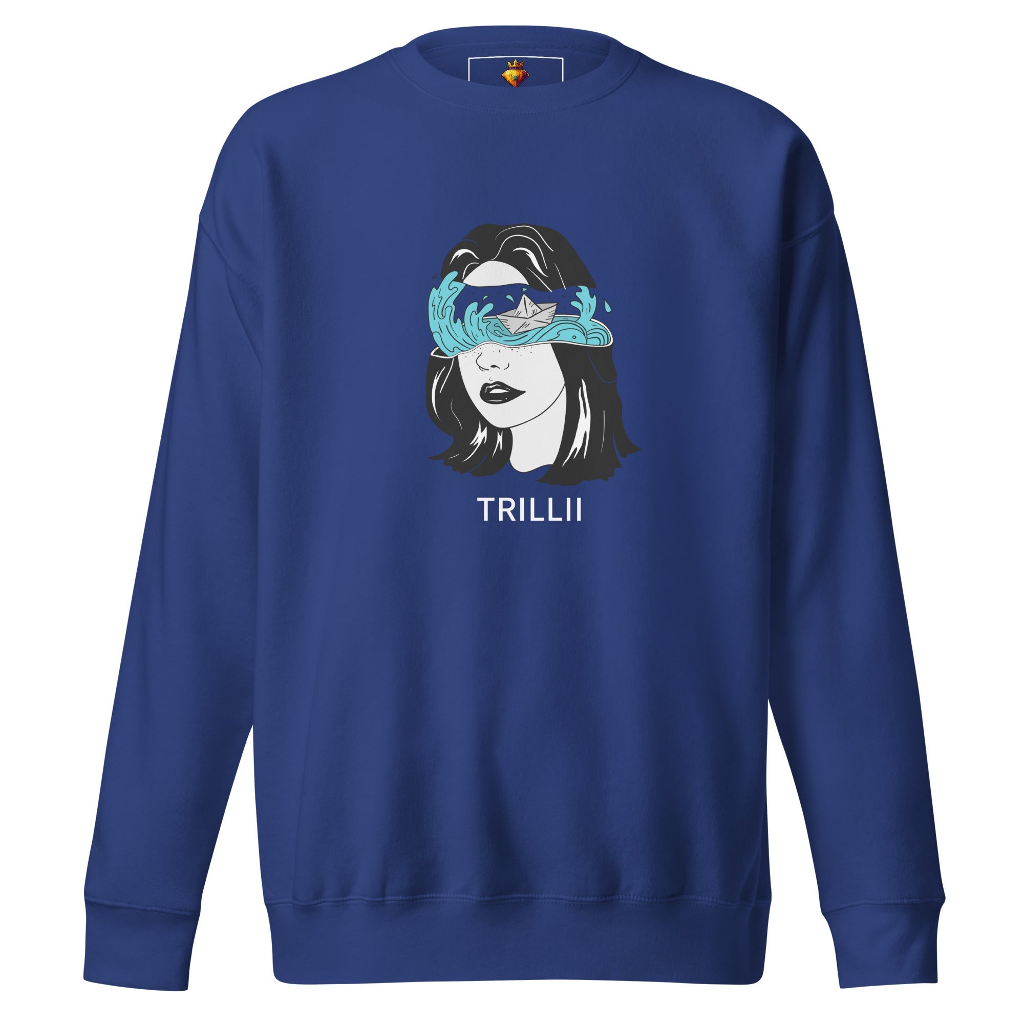 Wavy (Unisex Premium Sweatshirt) - Trillii