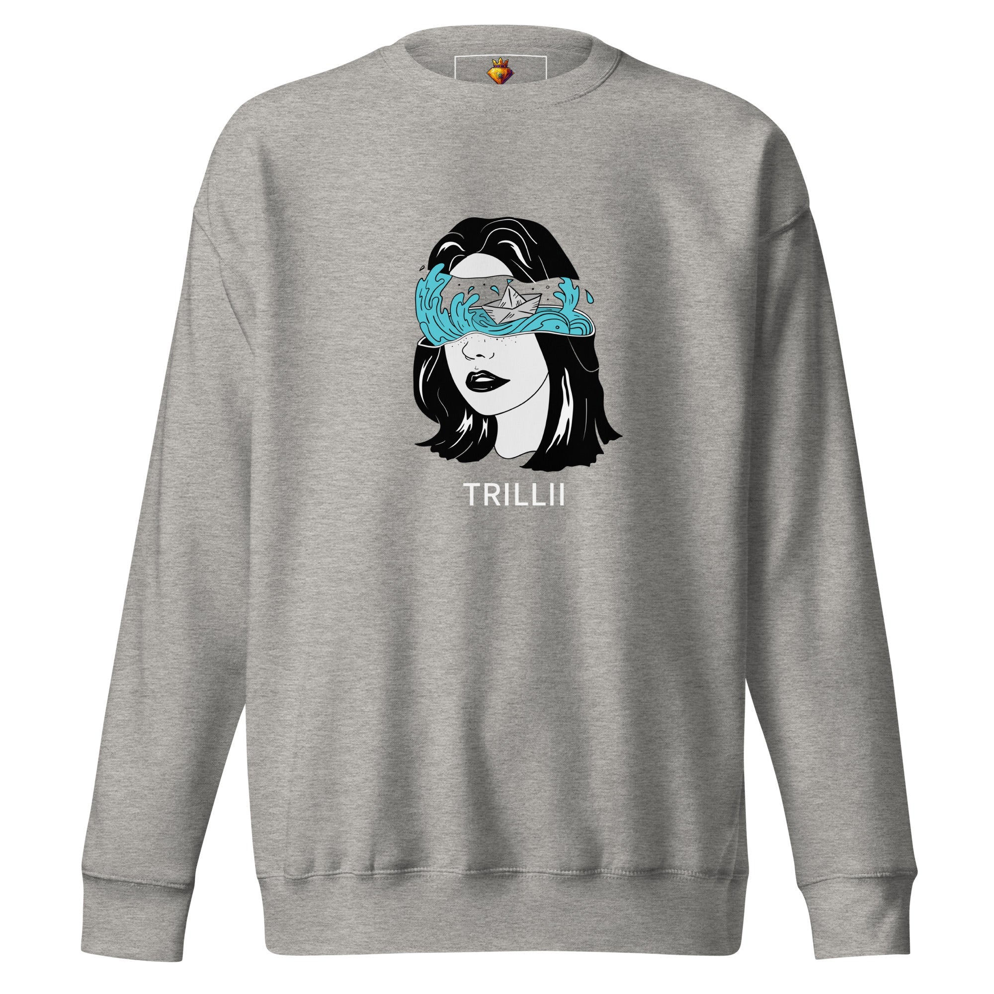 Wavy (Unisex Premium Sweatshirt) - Trillii