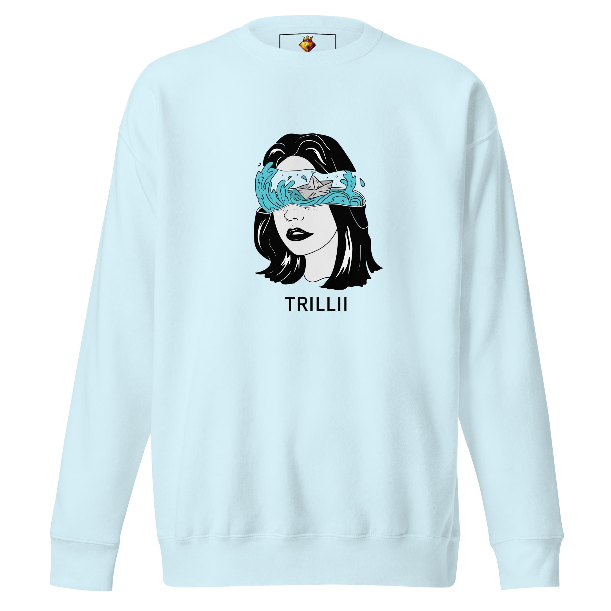 Wavy (Unisex Premium Sweatshirt) - Trillii