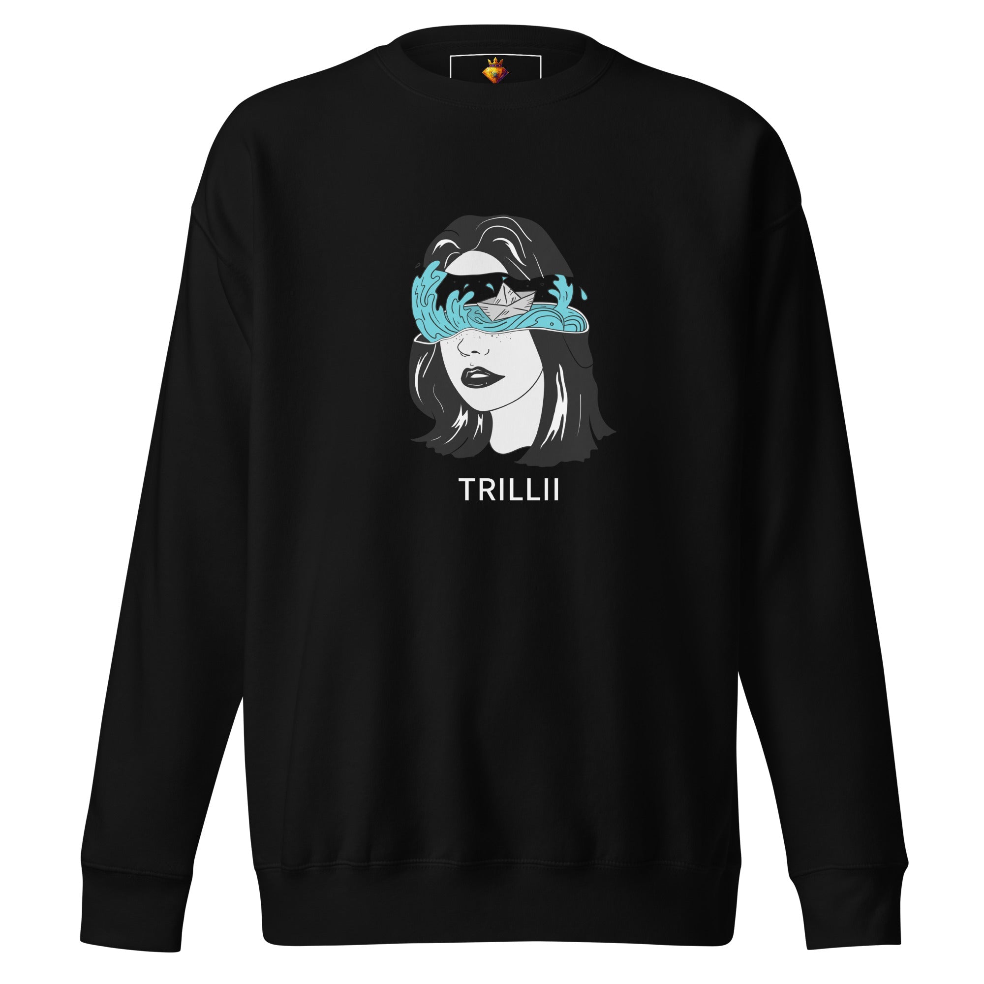 Wavy (Unisex Premium Sweatshirt) - Trillii