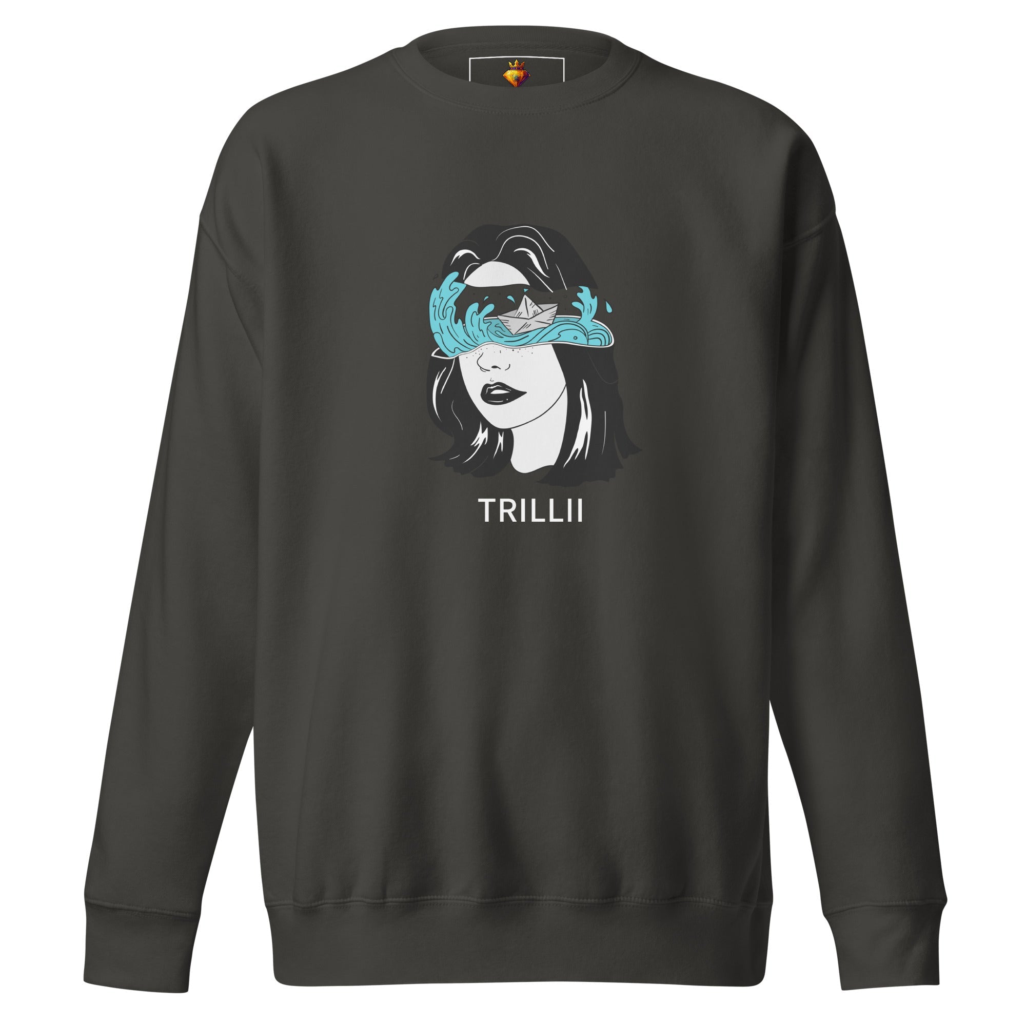 Wavy (Unisex Premium Sweatshirt) - Trillii