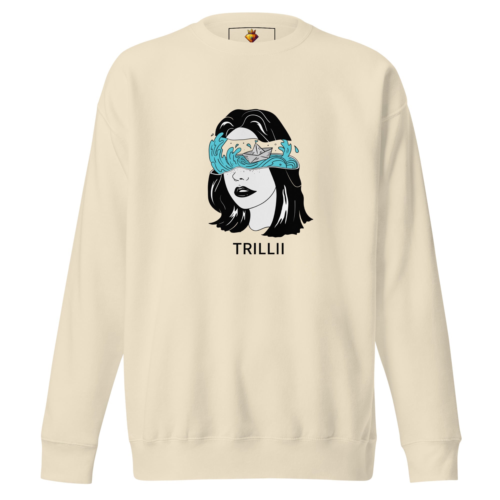 Wavy (Unisex Premium Sweatshirt) - Trillii