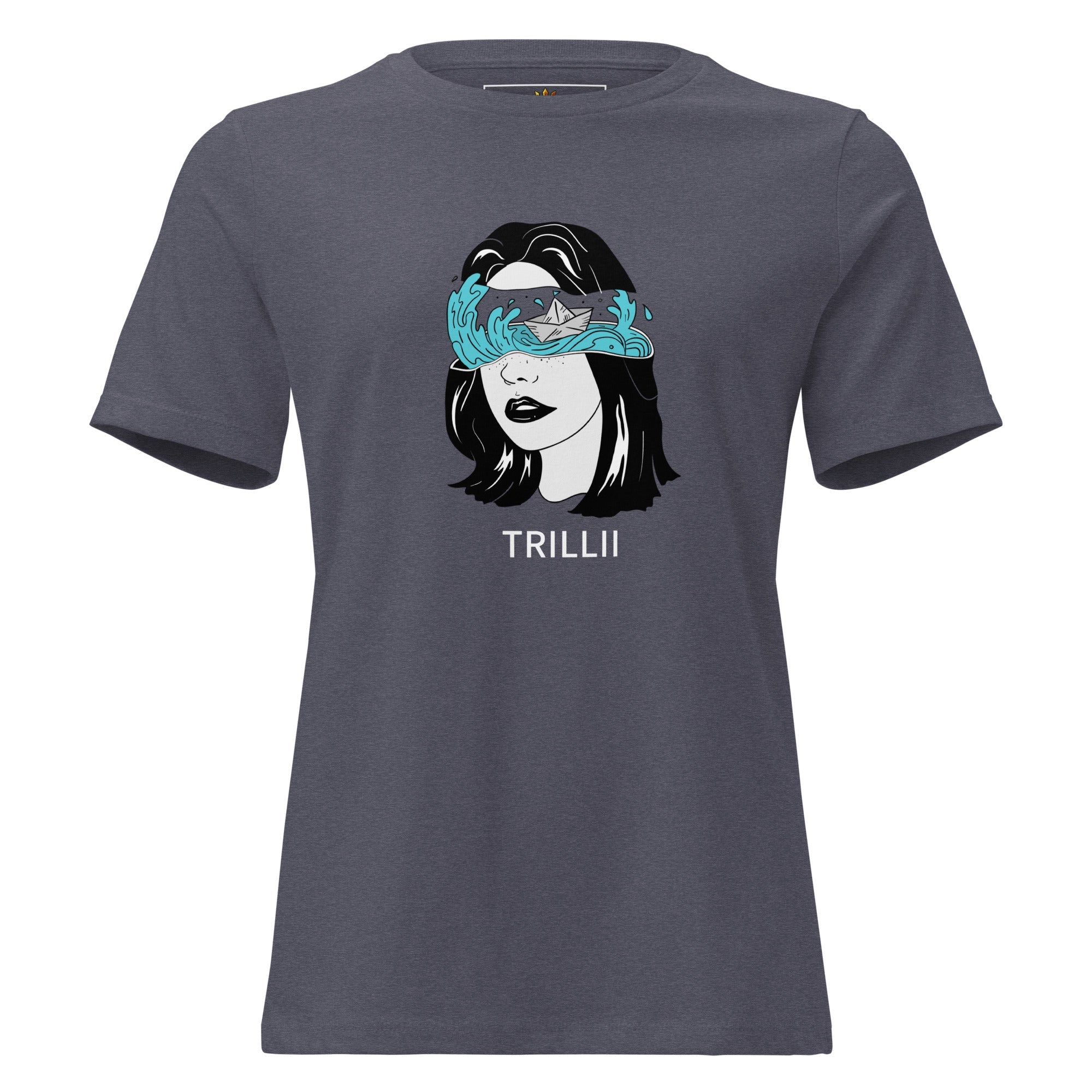 Wavy (Women's Relaxed T-Shirt) - Trillii