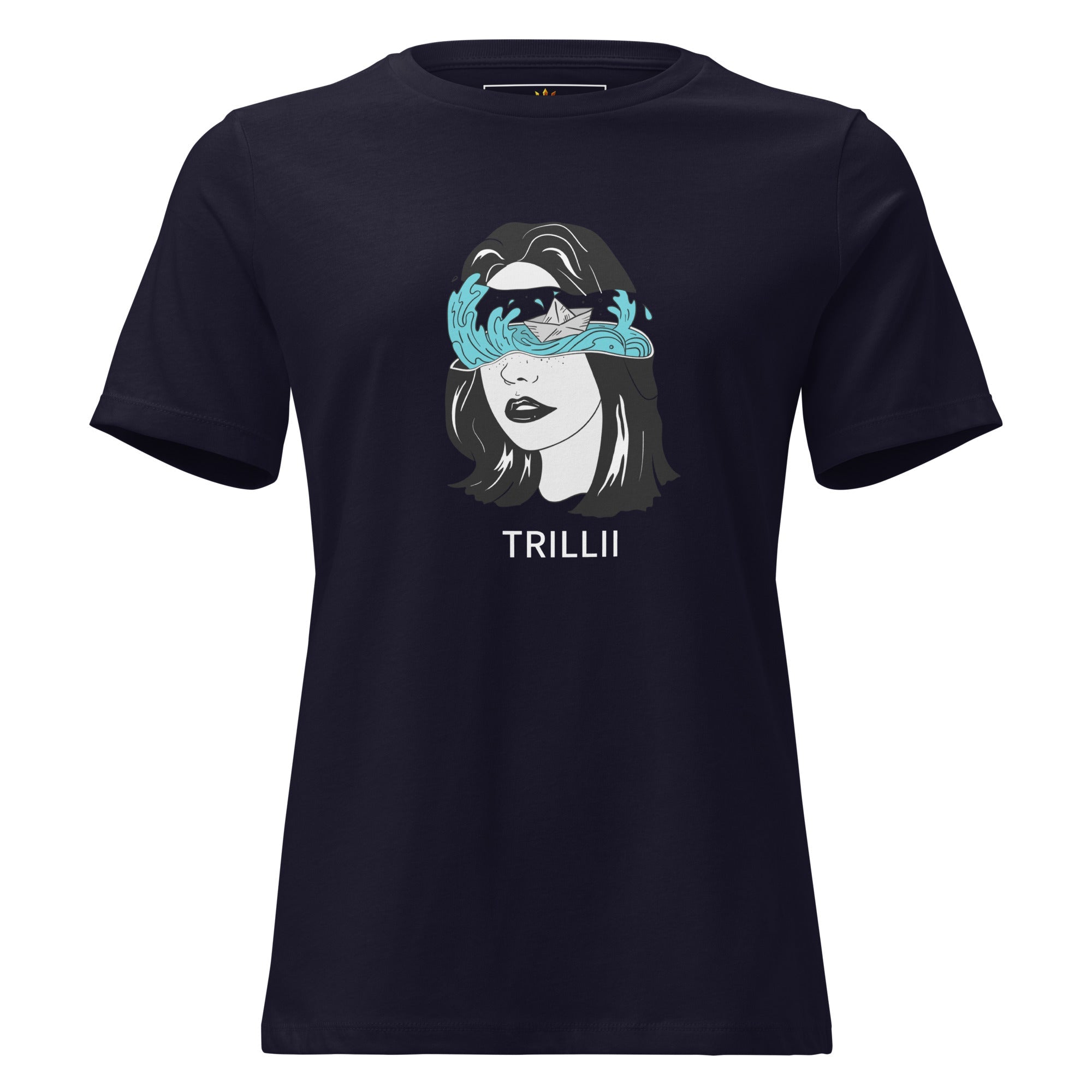 Wavy (Women's Relaxed T-Shirt) - Trillii