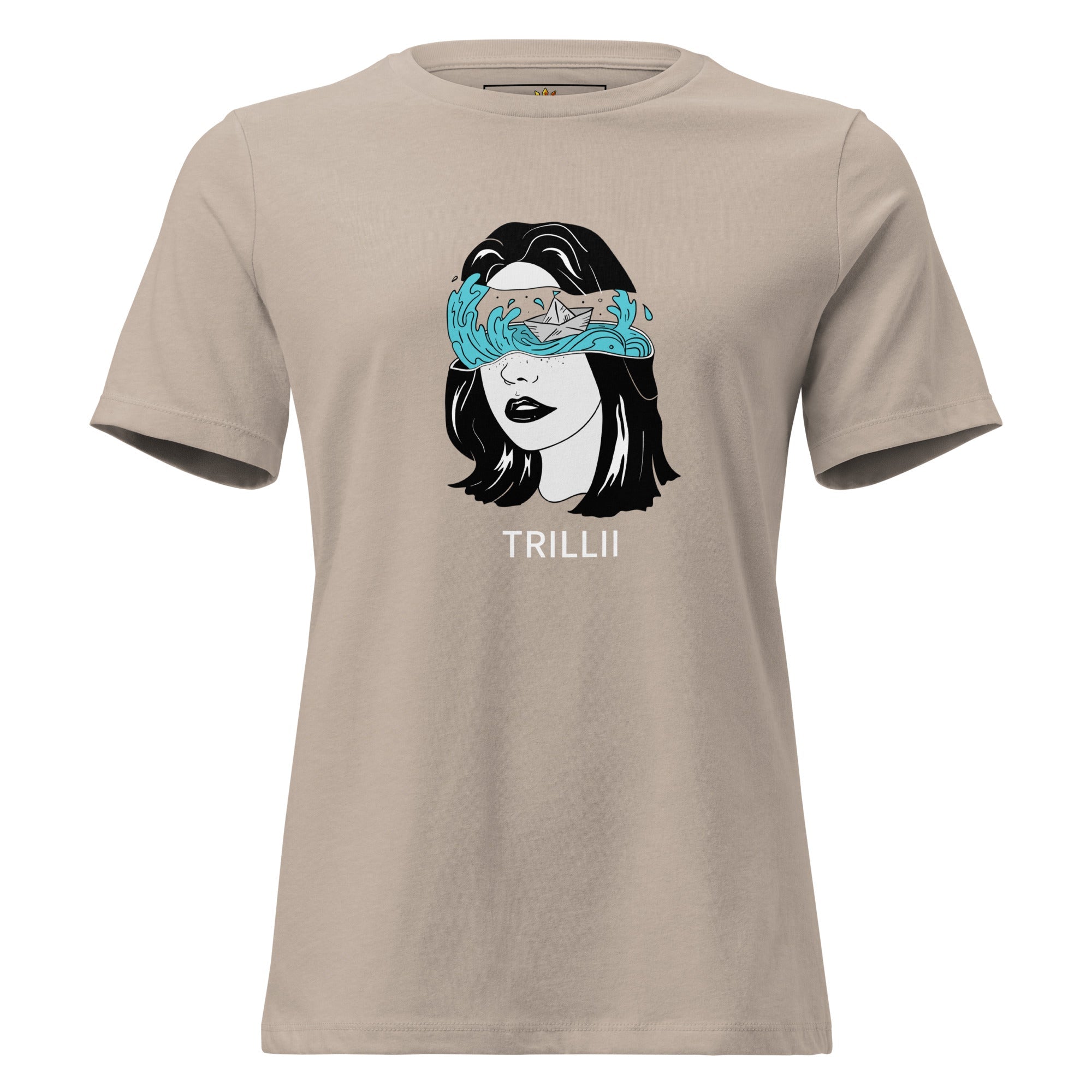 Wavy (Women's Relaxed T-Shirt) - Trillii