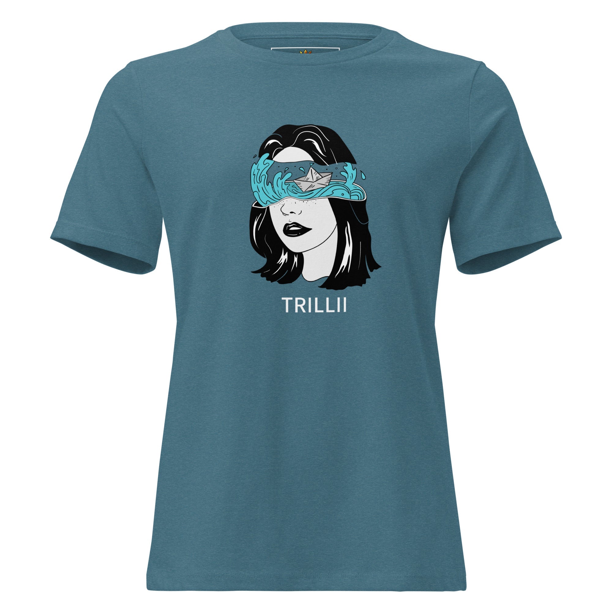 Wavy (Women's Relaxed T-Shirt) - Trillii