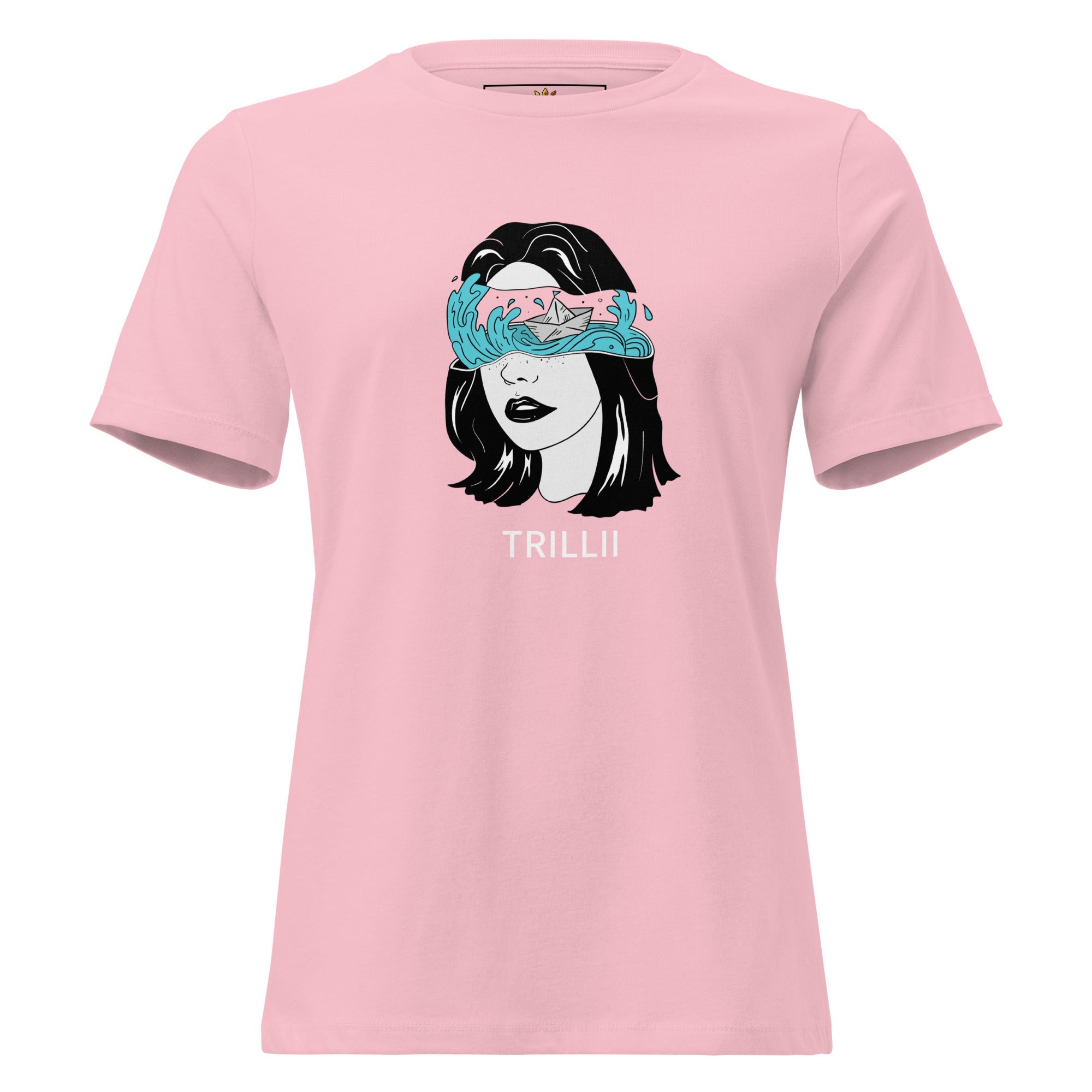 Wavy (Women's Relaxed T-Shirt) - Trillii