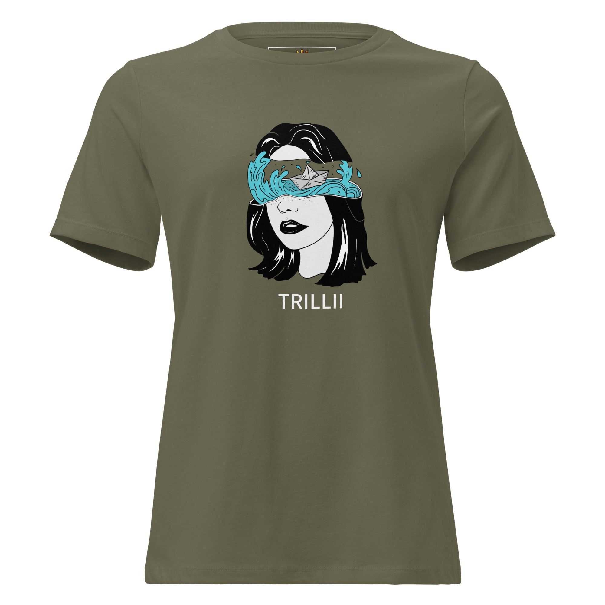 Wavy (Women's Relaxed T-Shirt) - Trillii