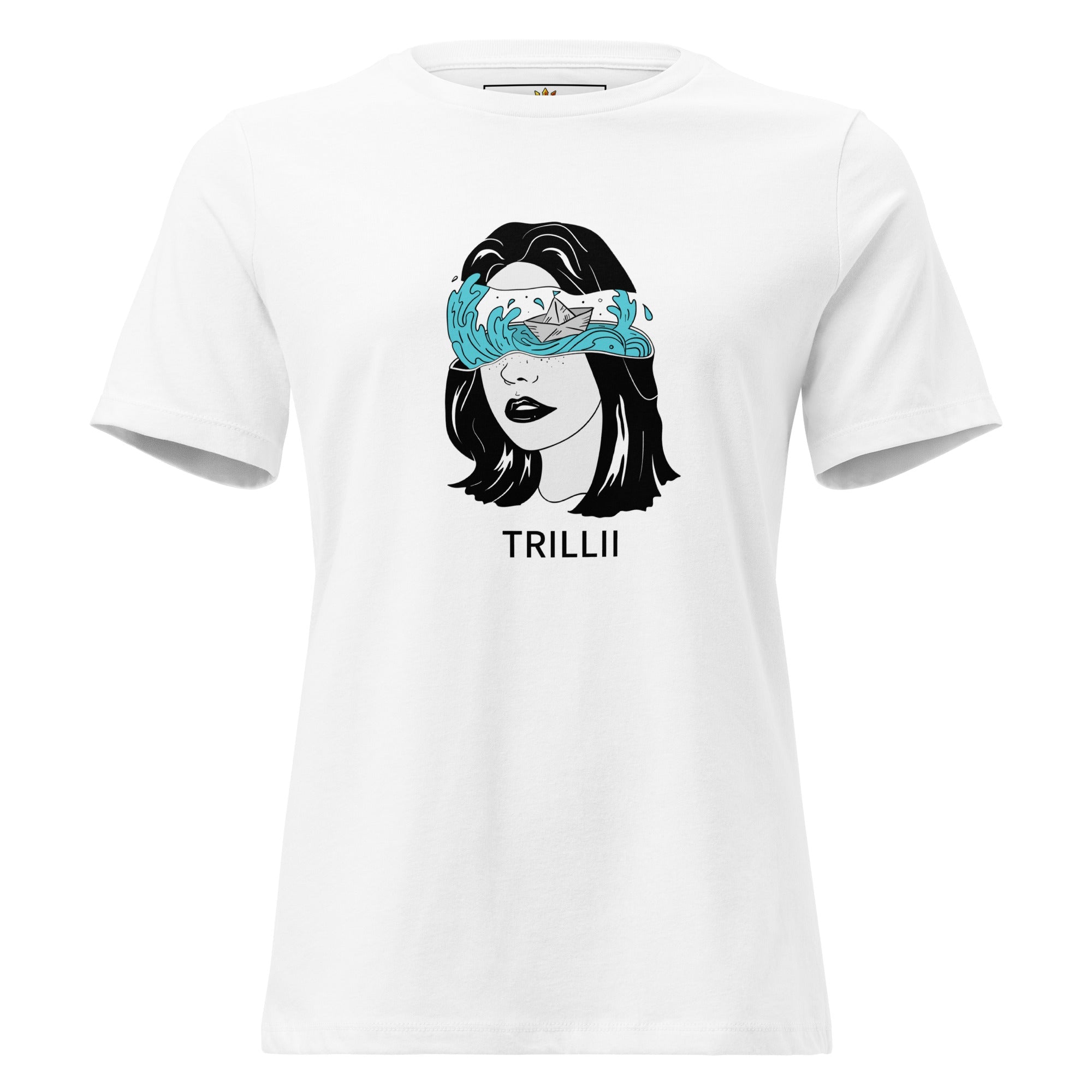 Wavy (Women's Relaxed T-Shirt) - Trillii