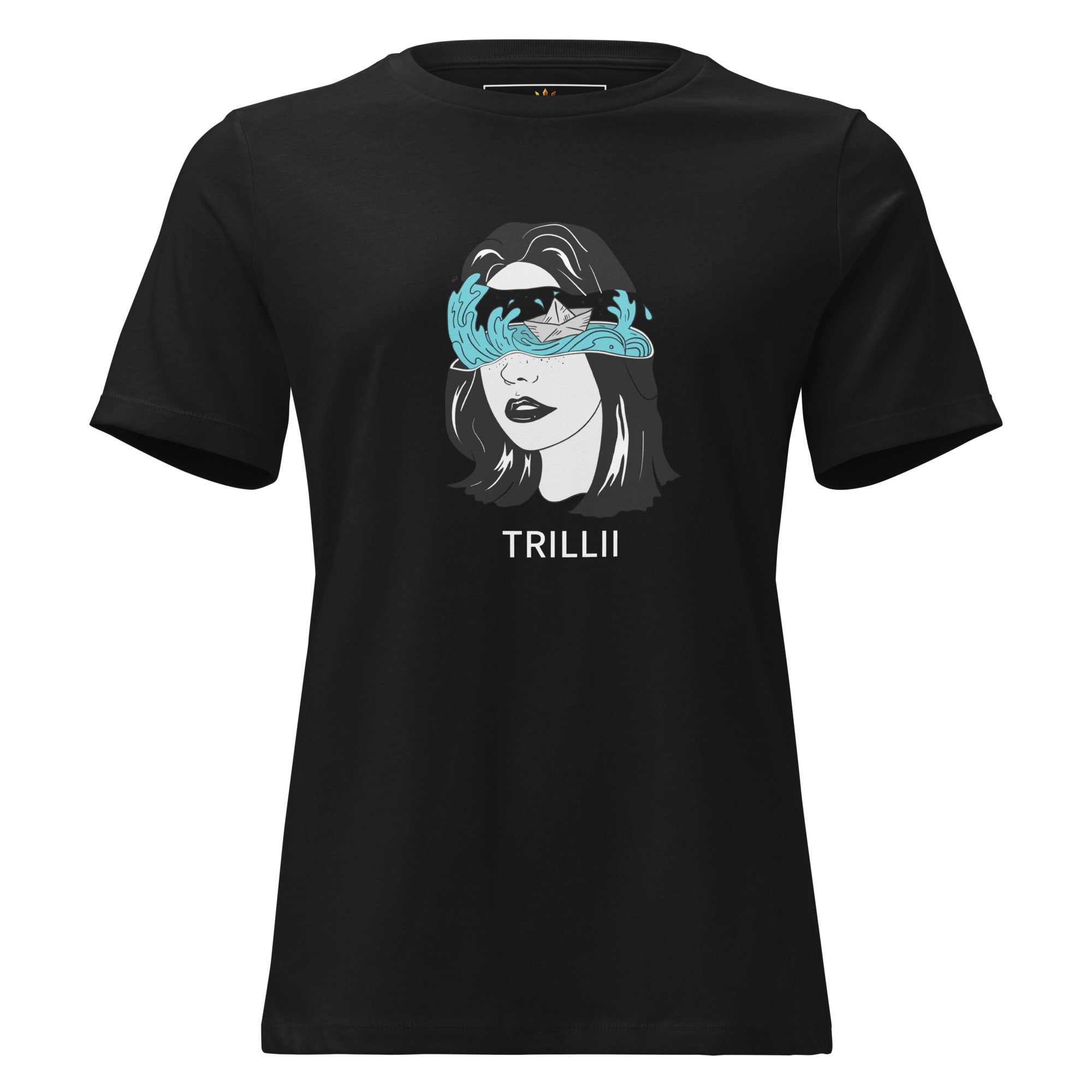 Wavy (Women's Relaxed T-Shirt) - Trillii