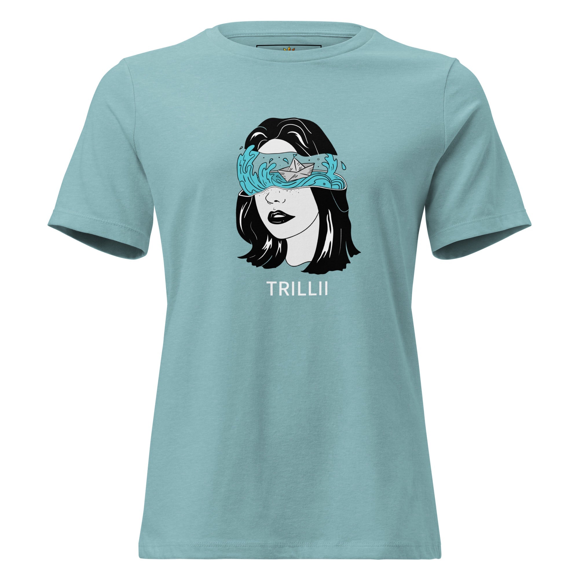 Wavy (Women's Relaxed T-Shirt) - Trillii