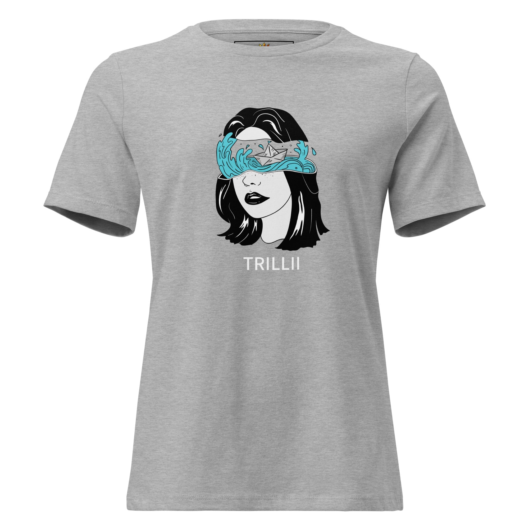 Wavy (Women's Relaxed T-Shirt) - Trillii