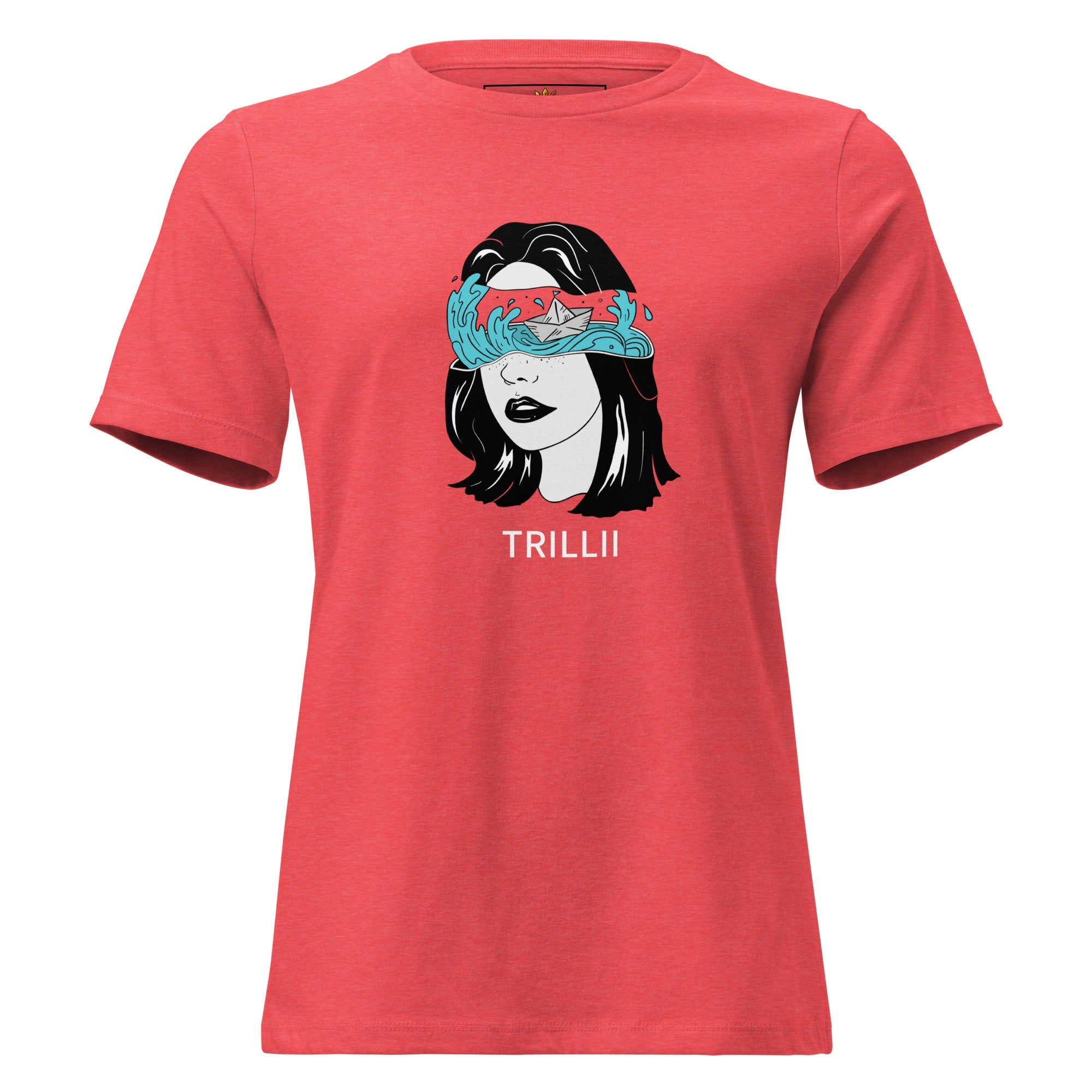 Wavy (Women's Relaxed T-Shirt) - Trillii