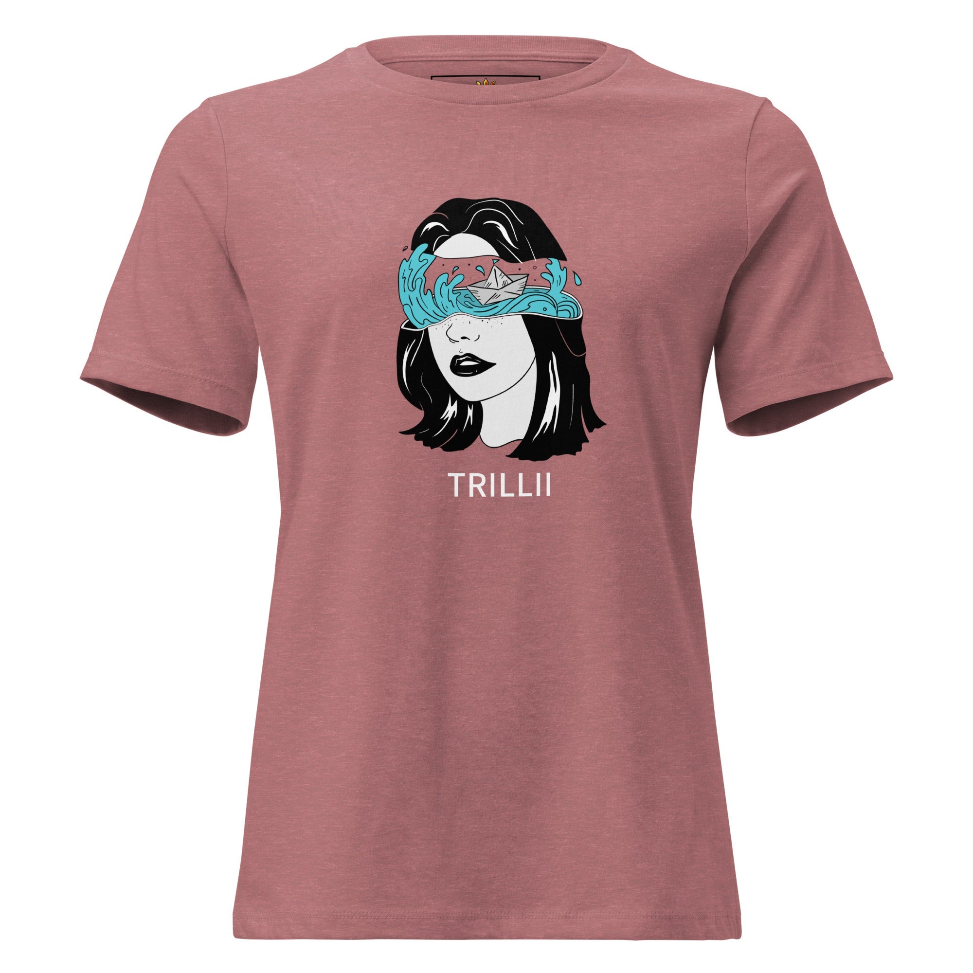 Wavy (Women's Relaxed T-Shirt) - Trillii