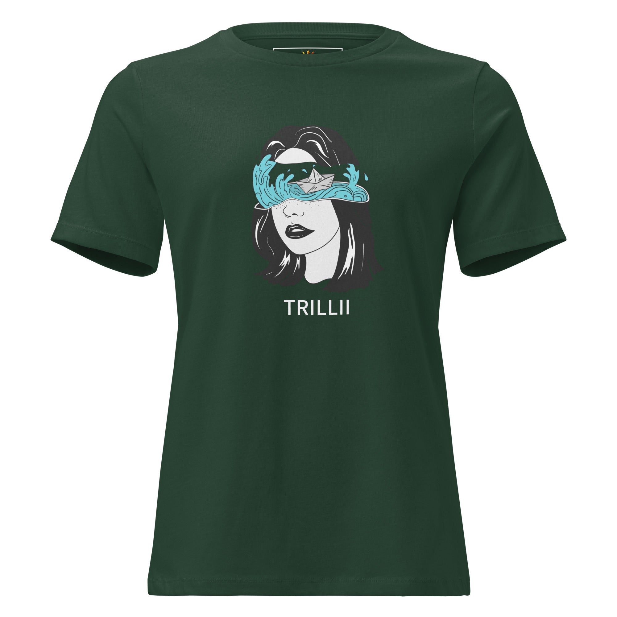 Wavy (Women's Relaxed T-Shirt) - Trillii