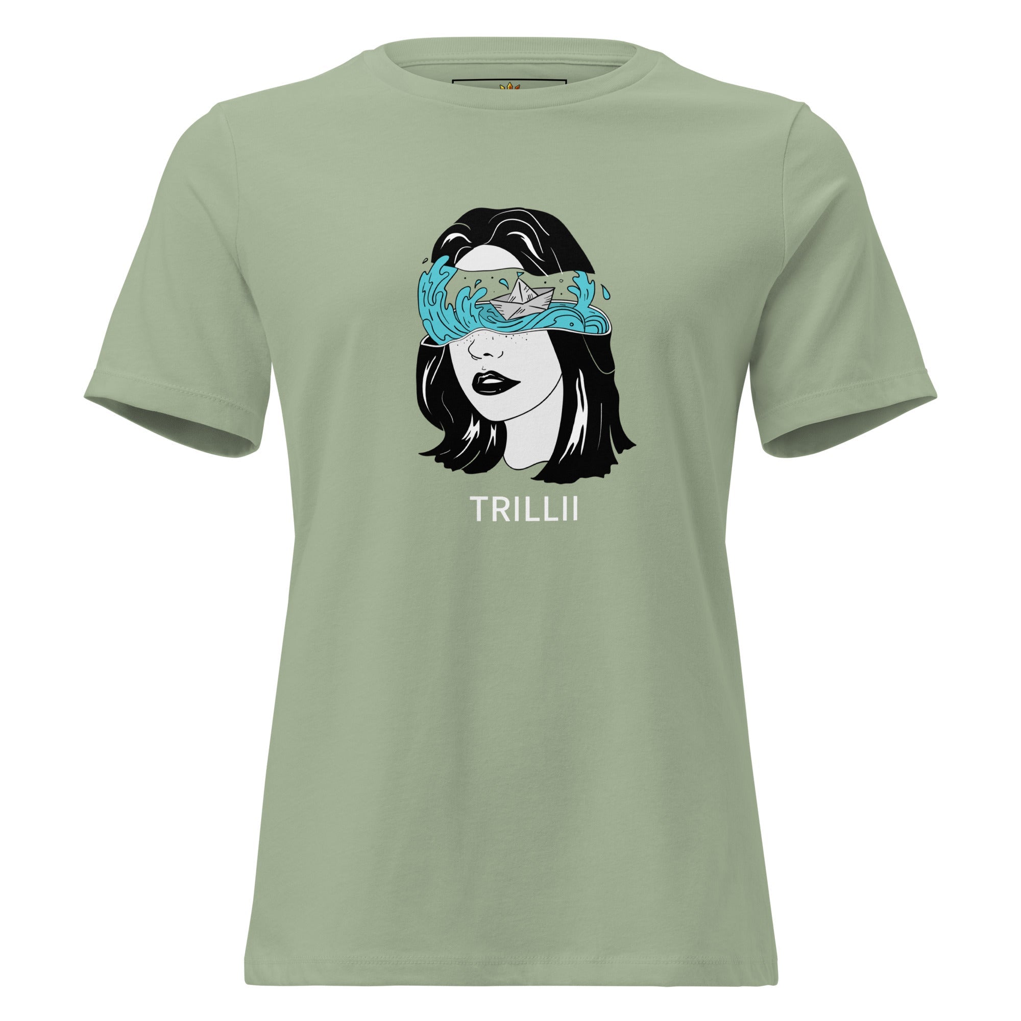 Wavy (Women's Relaxed T-Shirt) - Trillii