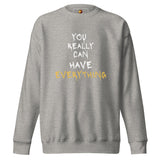 World Is Mine (Unisex Premium Sweatshirt) - Trillii