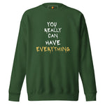 World Is Mine (Unisex Premium Sweatshirt) - Trillii