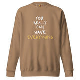 World Is Mine (Unisex Premium Sweatshirt) - Trillii