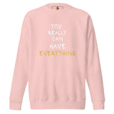 World Is Mine (Unisex Premium Sweatshirt) - Trillii