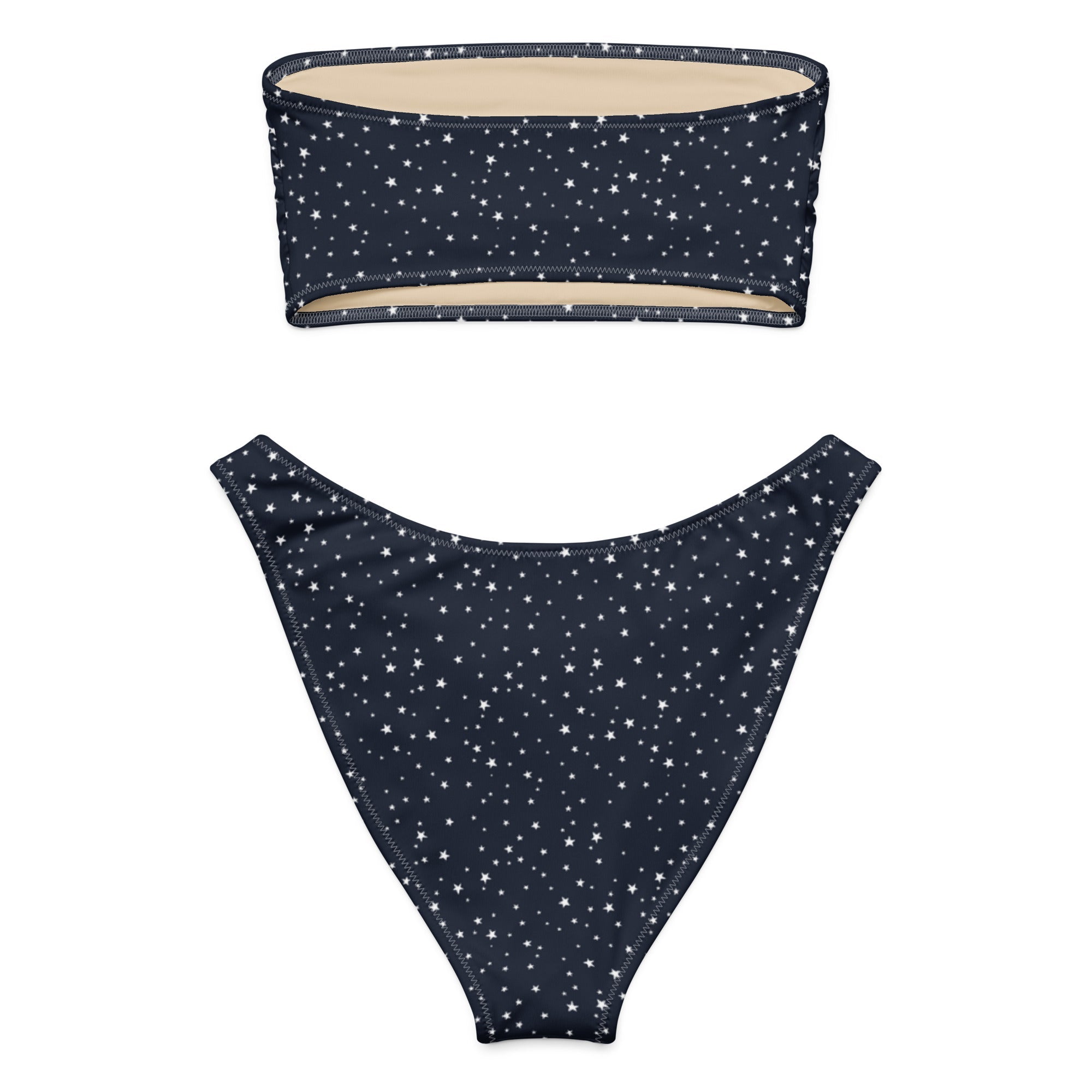 Zealous Starlight (Bandeau Bikini Set - FB0091) - Trillii