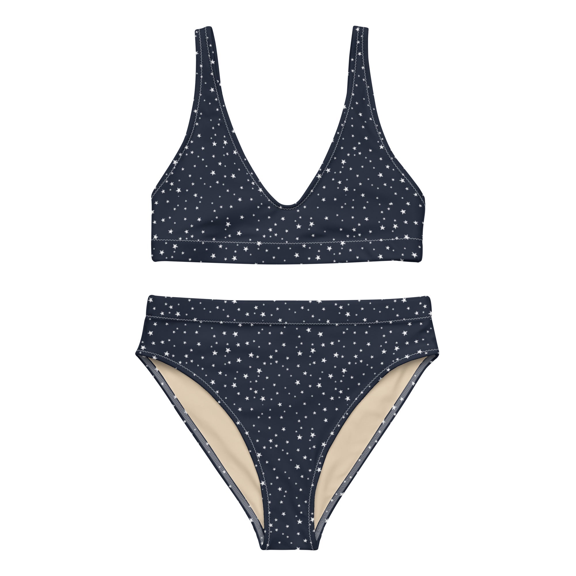Zealous Starlight (High Waisted Bikini - FB0091) - Trillii