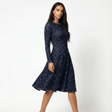 Zealous Starlight (Midi Dress - FB0091) - Trillii