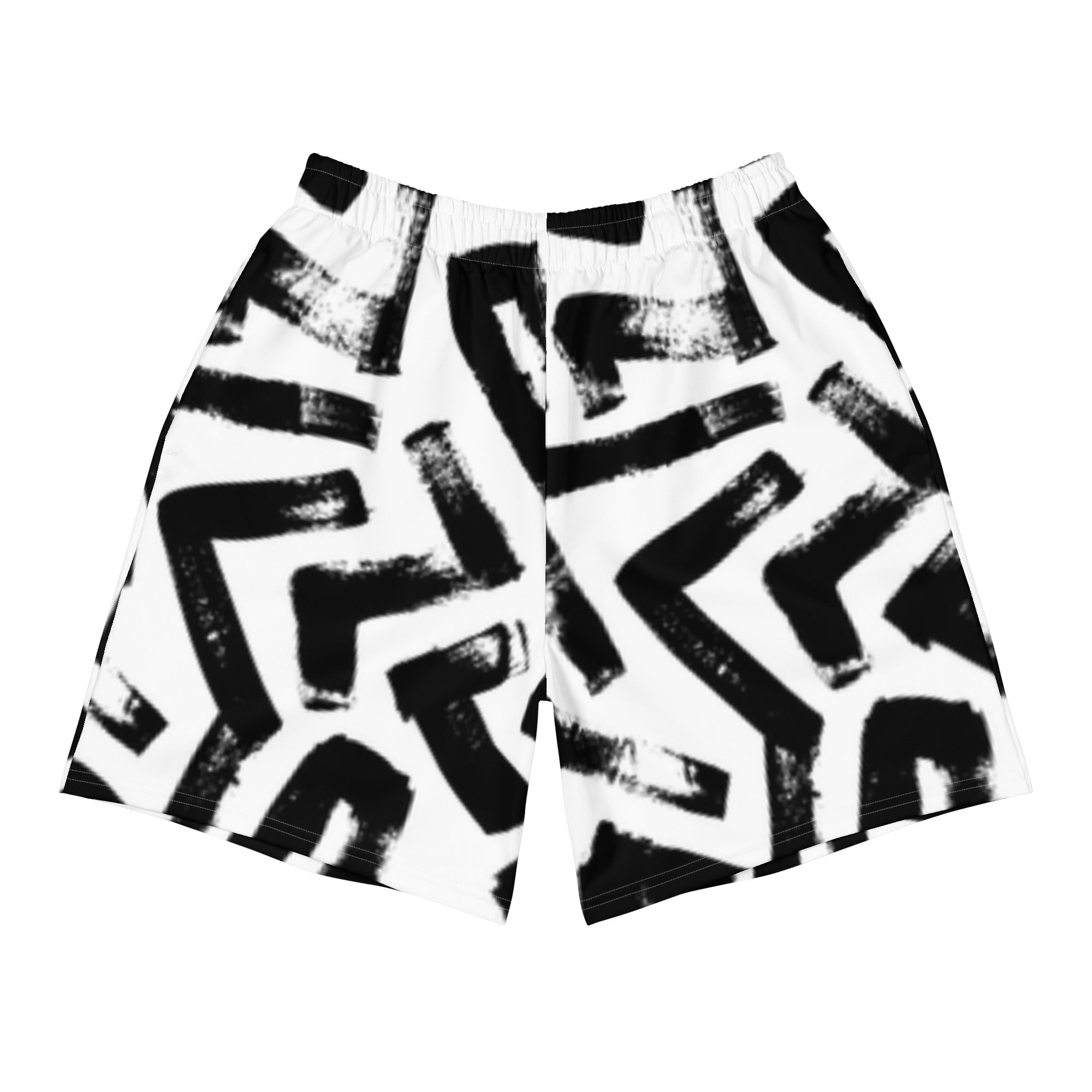 Zig Zags (Athletic Long Shorts - FB0030) - Trillii